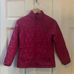 Patagonia Kids Lightweight Jacket - Bright Pink XL 14